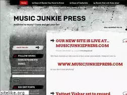 Sites similar to musicjunkiepress.wordpress.com