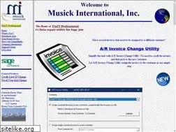 Sites similar to musick-int.com