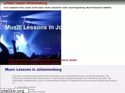 Sites similar to musiclessonjohannesburg.co.za