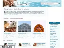Sites similar to musiclessonsonline.co.uk