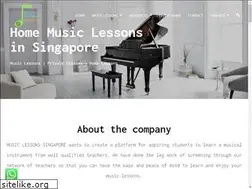 Sites similar to musiclessonssingapore.com