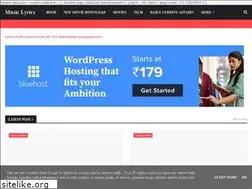 Sites similar to musiclyrics202.blogspot.com
