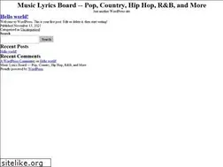 Sites similar to musiclyricsboard.com