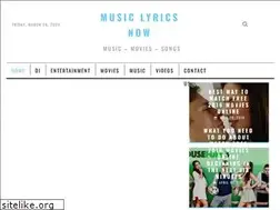 Sites similar to musiclyricsnow.net