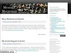 Sites similar to musicmachinery.com