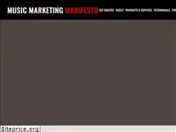 Sites similar to musicmarketingmanifesto.com