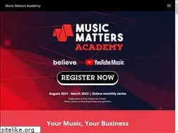 Sites similar to musicmatters.academy
