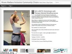 Sites similar to musicmatterschoir.blogspot.com