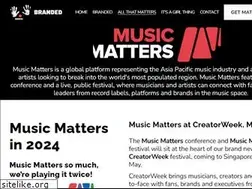 Sites similar to musicmatterslive.com