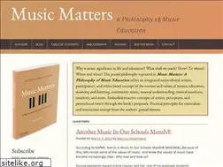Sites similar to musicmatterstwo.com