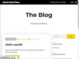 Sites similar to musicmealtime.com
