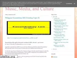 Sites similar to musicmediaandculture.blogspot.com