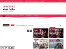 Sites similar to musicnotice.com