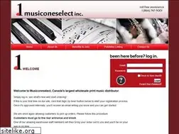 Sites similar to musiconeselect.ca