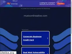 Sites similar to musiconlinealive.com