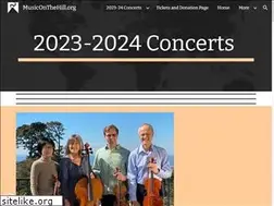 Sites similar to musiconthehill.com