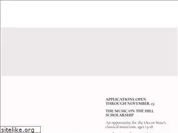 Sites similar to musiconthehillri.org