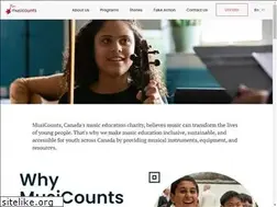 Sites similar to musicounts.ca