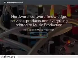 Sites similar to musicproductionknowledge.com