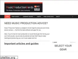 Sites similar to musicproductionnerds.com