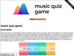 Sites similar to musicquizgame.com