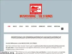 Sites similar to musicschool-six-strings.de