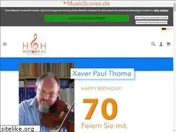 Sites similar to musicscores.de