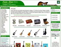 Sites similar to musicshopdirect.com