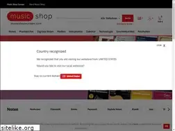 Sites similar to musicshopeurope.at