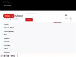 Sites similar to musicshopeurope.be