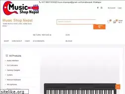 Sites similar to musicshopnepal.com