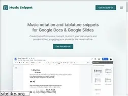 Sites similar to musicsnippet.com