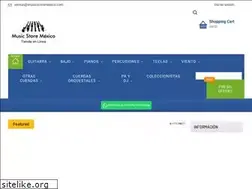 Sites similar to musicstoremexico.com