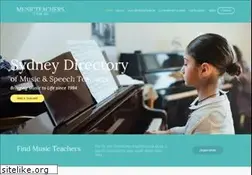 Sites similar to musicteachers.com.au