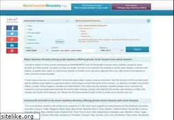 Sites similar to musicteachersdirectory.org