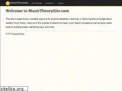 Sites similar to musictheorysite.com
