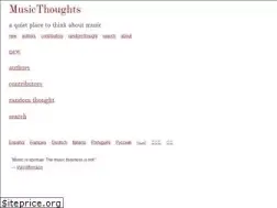 Sites similar to musicthoughts.com
