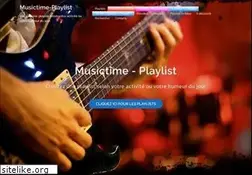 Sites similar to musictime-playlist.com