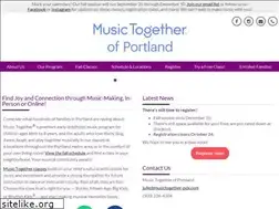 Sites similar to musictogether-pdx.com