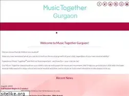 Sites similar to musictogethergurgaon.in