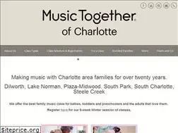 Sites similar to musictogetherofcharlotte.com