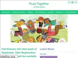 Sites similar to musictogetherofmontclair.com