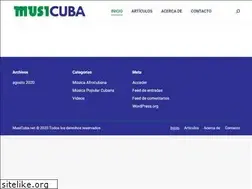 Sites similar to musicuba.net