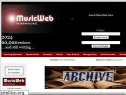 Sites similar to musicweb-international.com