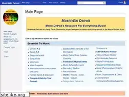 Sites similar to musicwikidetroit.org