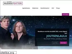 Sites similar to musiikkiteatteri.fi