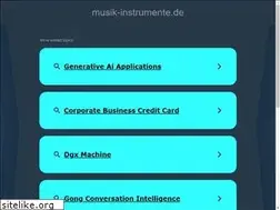 Sites similar to musik-instrumente.de