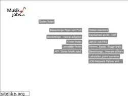 Sites similar to musik-jobs.ch
