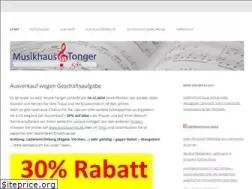 Sites similar to musik-tonger.de