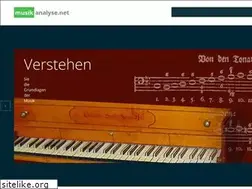 Sites similar to musikanalyse.net